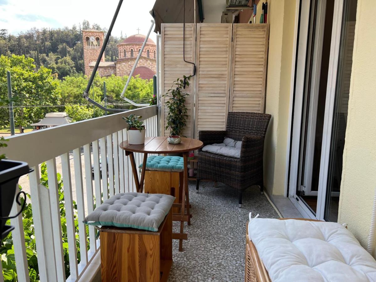 Apartment Comfortable 2-bedroom Near City Center 100m From Metro Athen